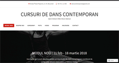 Desktop Screenshot of danscontemporan.net